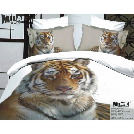 Pościel Tygrys 3D 160x200 89
