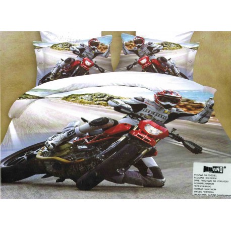 Pościel Motocykl 3D 160x200 79